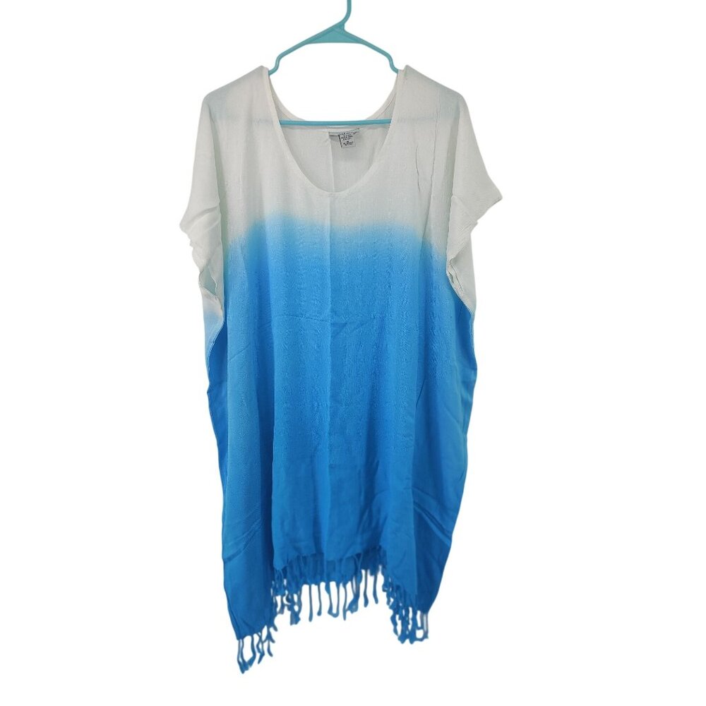 Dalin Women's Oversize Ombre swimsuit cover-up Size M